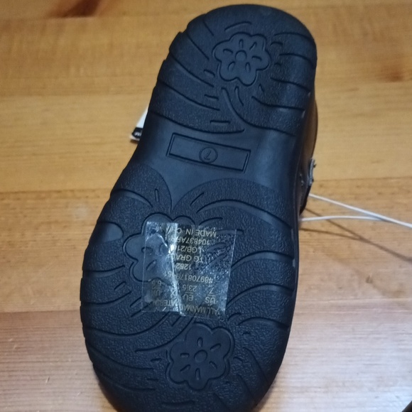 Size 7 little basic edition black dress shoes NEW TAGS STILL ON - Picture 6 of 11